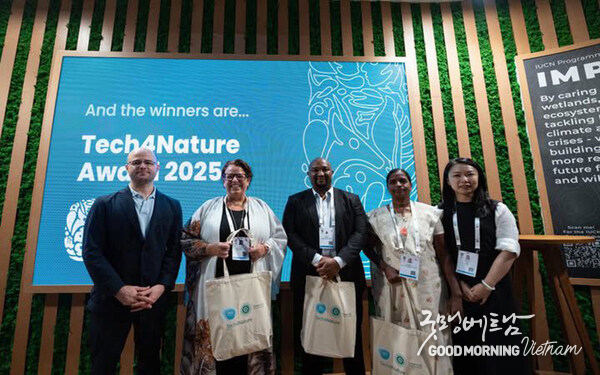 IUCN, Tech4Nature Award Winners, and Huawei at the IUCN World Conservation Congress